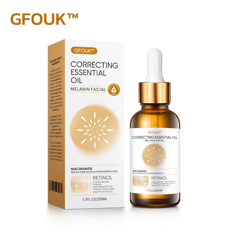 Huile essentielle correctrice pour le visage à la mélanine GFOUK™